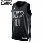 Brooklyn Nets Trikot Ben Simmons 10 Jordan 2022-23 Statement Edition Schwarz Swingman - Kinder